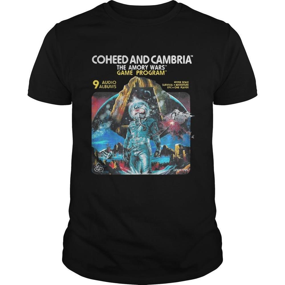 Coheed And Cambria The Amory Wars Game Program 9 Audio Albums Tshirt